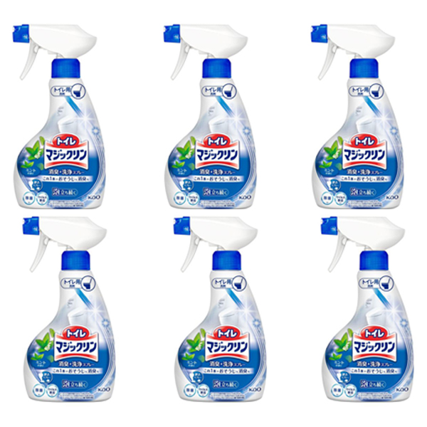 トイレマジックリン消臭・洗浄スプレー ミントの香り 本体350mL 6個