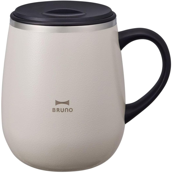 BRUNO　ステンレスマグ 　グレージュ 460ml