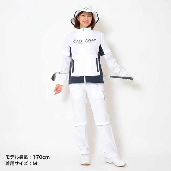 Callaway　セットアップレインウェア ホワイト　Mサイズ
