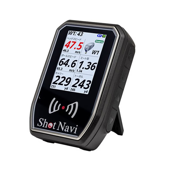 ShotNavi　SHOT LYZER Black