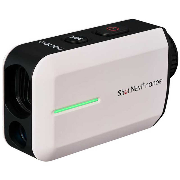 ShotNavi ゴルフ用レーザー距離測定器 nano＋ White