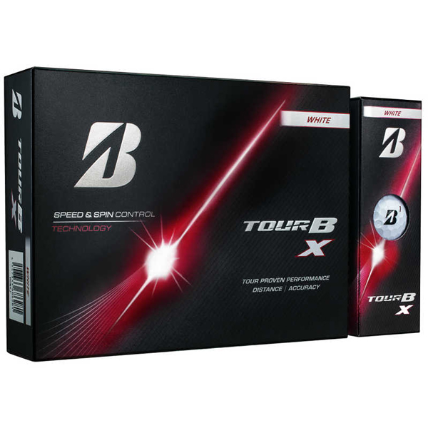 ブリヂストン ゴルフボール TOUR B X ［12球(1ダース)］ ホワイト