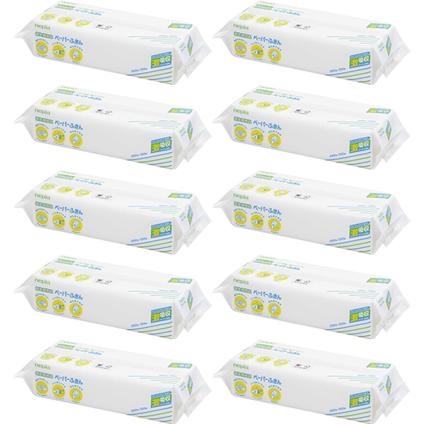 ネピア　激吸収ペーパーフキンソフトパック（１５０組）10個