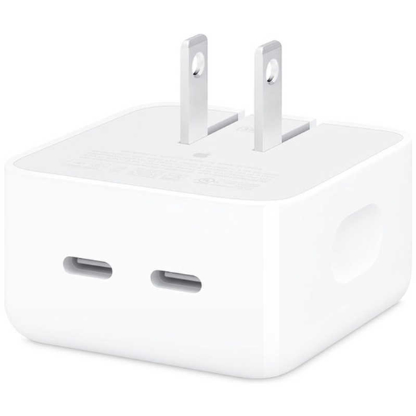 Apple デュアルUSB-Cポート搭載35Wコンパクト電源アダプタ